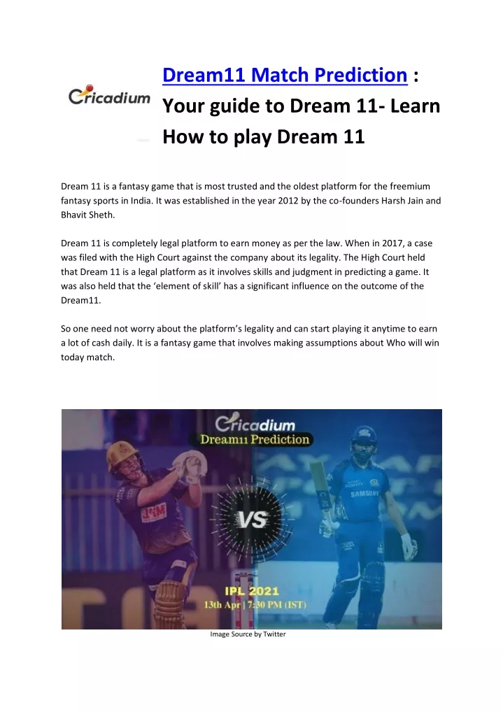 dream11 match prediction your guide to dream