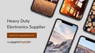heavy duty electronics supplier