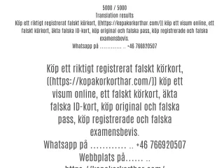Kaufen Sie einen registrierten Führerschein online, (https://documenteverywhere.com/) kaufen Sie ein Visum online, einen