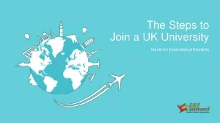 Steps to Join a UK University