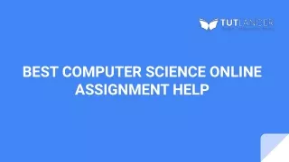 Best Computer Science online assignment help