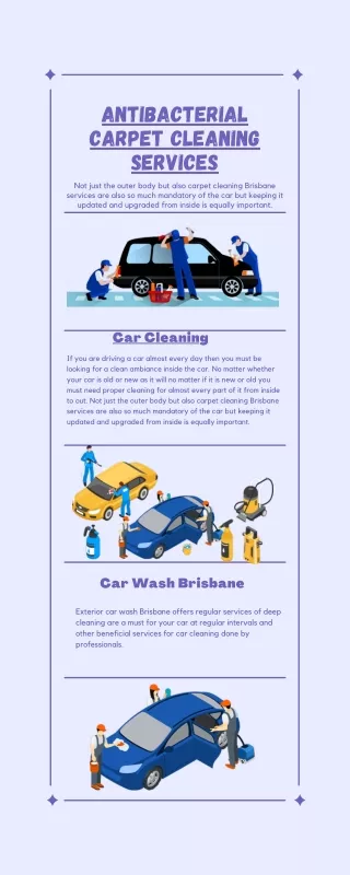 Antibacterial Carpet Cleaning Services