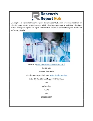 Share Market Research Report | Researchreporthub.com