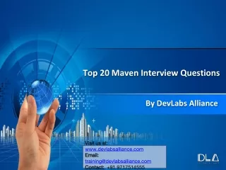 top 20 maven interview questions