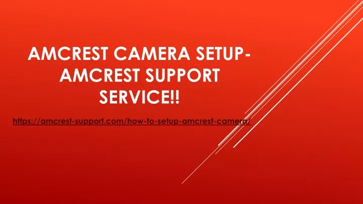 amcrest camera setup amcrest support service