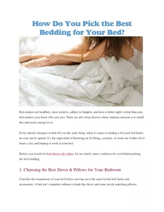 Bed sheets sale online