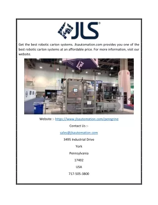 get the best robotic carton systems jlsautomation