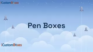 pen boxes
