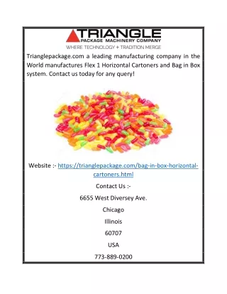 trianglepackage com a leading manufacturing