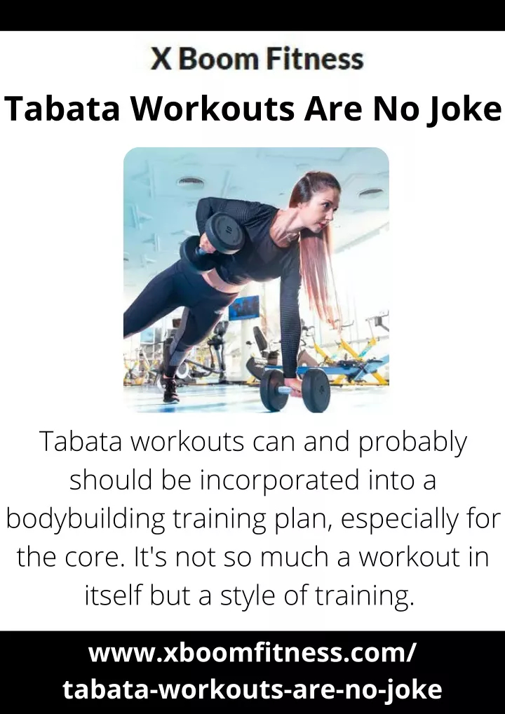 tabata workouts are no joke