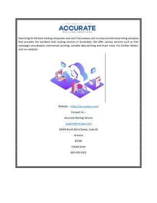 searching for the best mailing companies near
