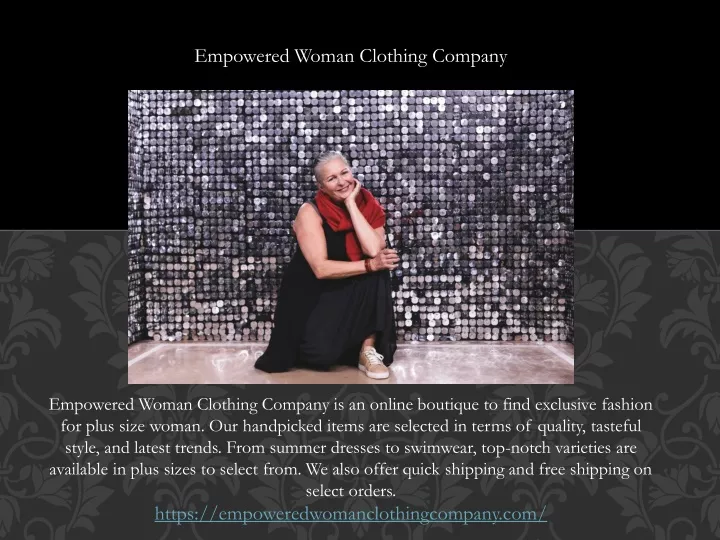 empowered woman clothing company