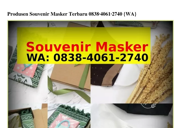 produsen souvenir masker terbaru 0838 4061 2740 wa