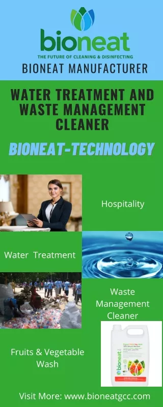 Water Treatment and Waste Management Cleaner