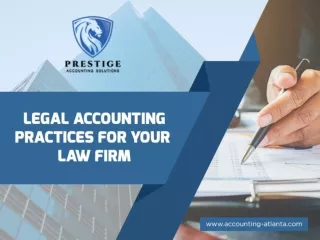 Legal Accounting Practices For Your Law Firm