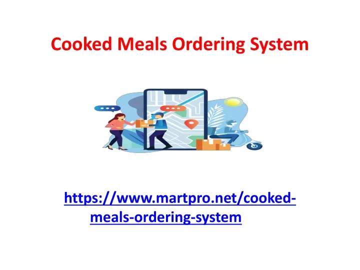 cooked meals ordering system