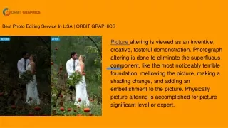 Best Photo Editing Service In USA _ ORBIT GRAPHICS