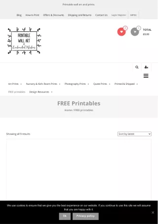 printable wall art and prints