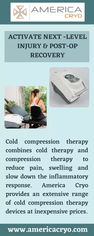 Cold Compression Therapy