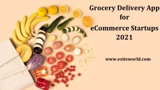 grocery delivery app for ecommerce startups 2021