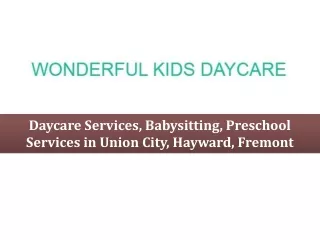After School daycare near me