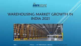 Warehousing Market growth In India 2021