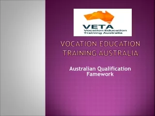 vocation education training australia
