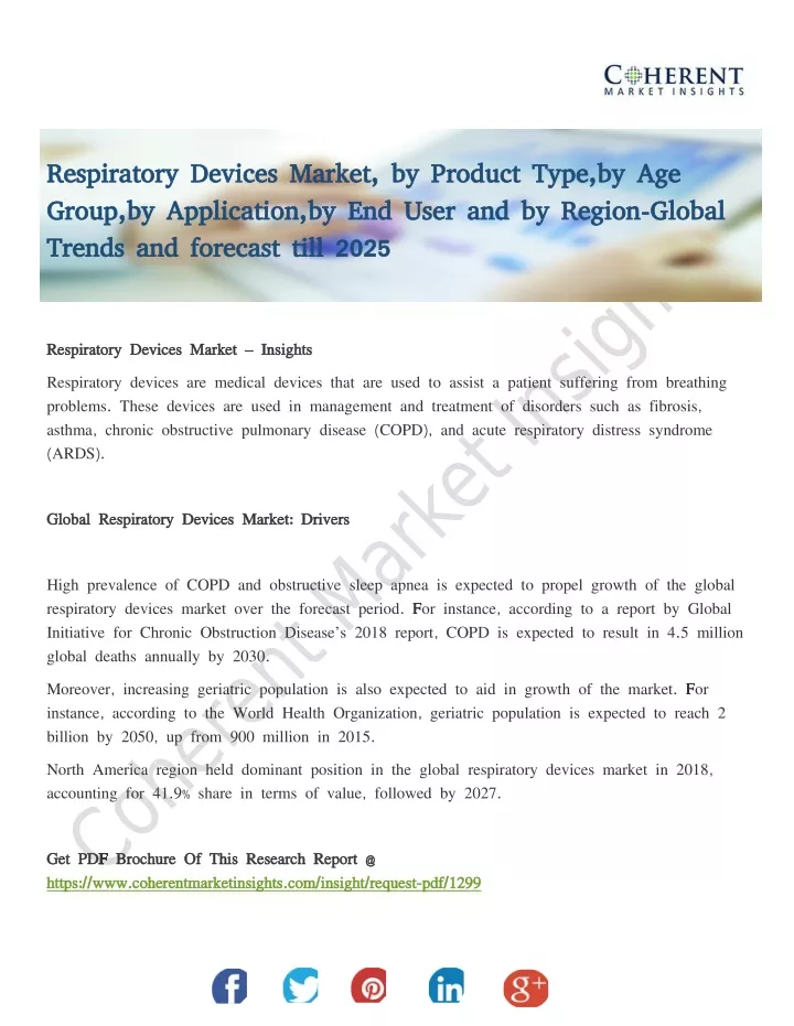 respiratory devices market by product type