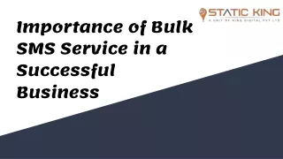 Importance of Bulk SMS Service in a Successful Business