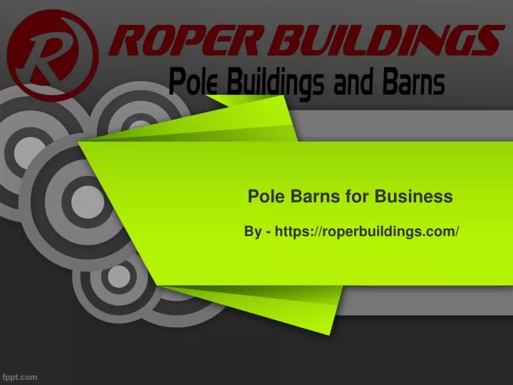 pole barns for business