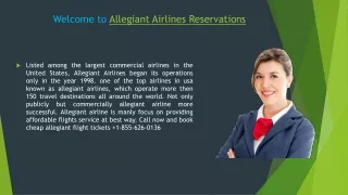 Call 855-626-0136-Book Nonstop Allegiant Airlines