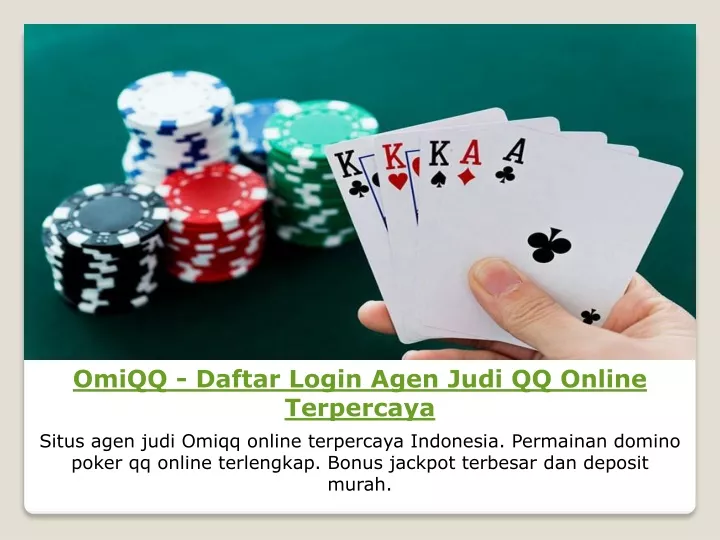 omiqq daftar login agen judi qq online terpercaya