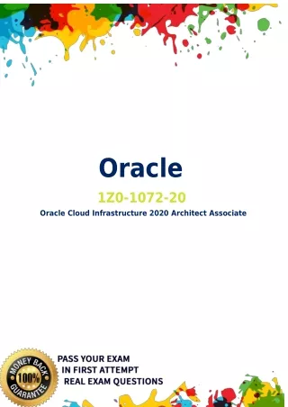 oracle 1z0 1072 20