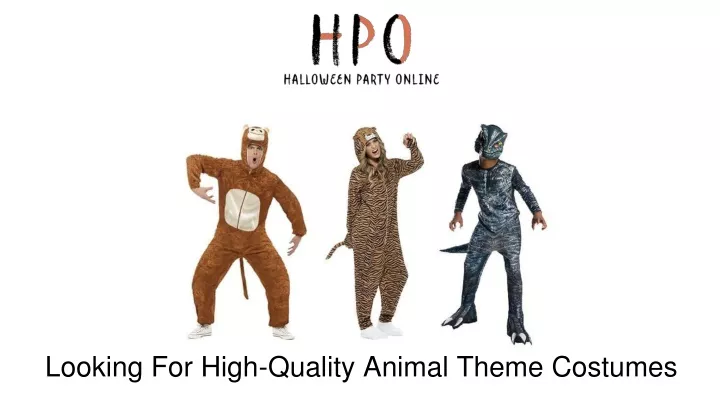looking for high quality animal theme costumes