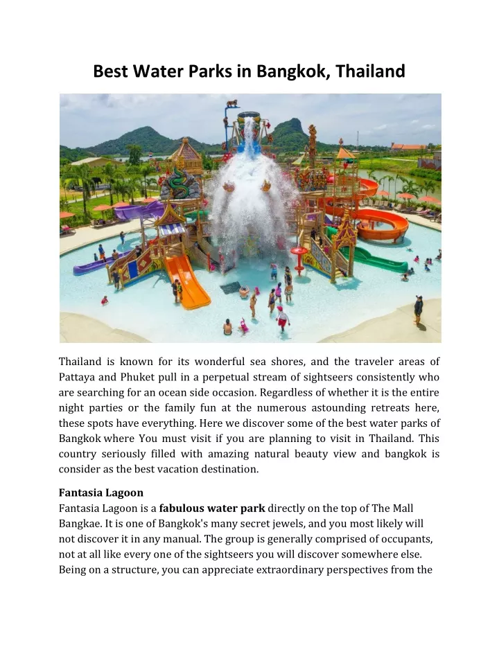 ppt-best-water-parks-in-bangkok-thailand-powerpoint-presentation