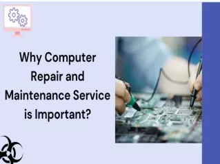Importance of Computer Maintenance