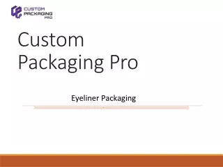 Cosmetic Boxes Wholesale