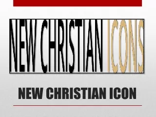 new christian icon