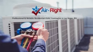 Professional & Reliable Residential HVAC Contractor in Las Vegas, NV