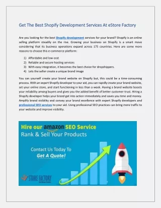 get get the best the best shopify development