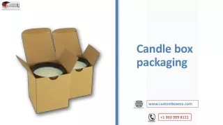 candle box packaging