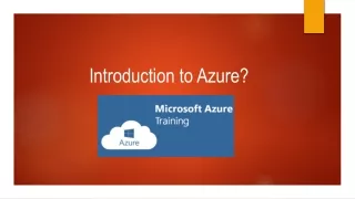 introduction to azure