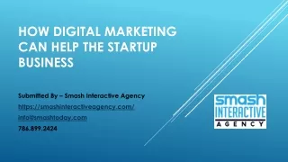 How digital marketing can help the startup business