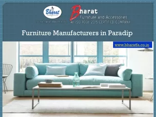 Furniture Manufacturers in Paradip
