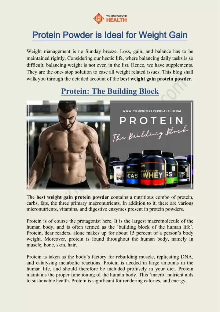 protein powder is ideal protein powder is ideal