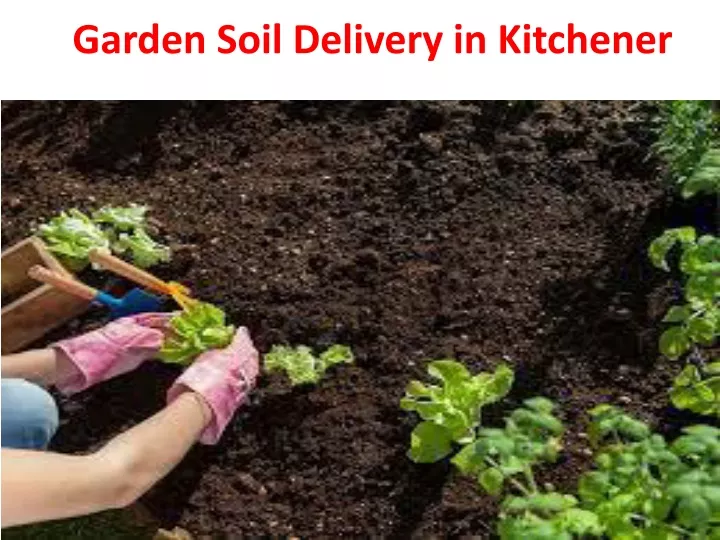 garden soil delivery in kitchener