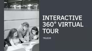 interactive 360 virtual tour