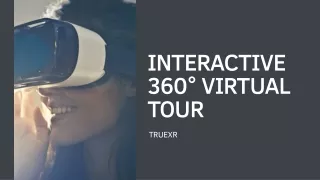 interactive 360 virtual tour