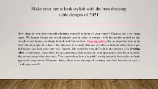 make your home look stylish with the best