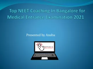 Top medical coaching in Bangalore